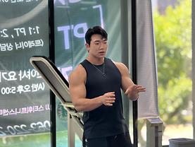 2024학년도 기능성 헬스케어 수업시간에 IFBB 프로 서우영님 헬스특강