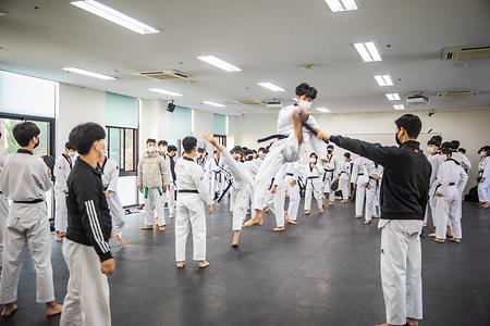 전주대학교 경기지도학과 태권도전공, 2023학년도 실기고사 무사히 마무리되다 